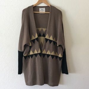 Oneill Womens Long Knit Cardigan.